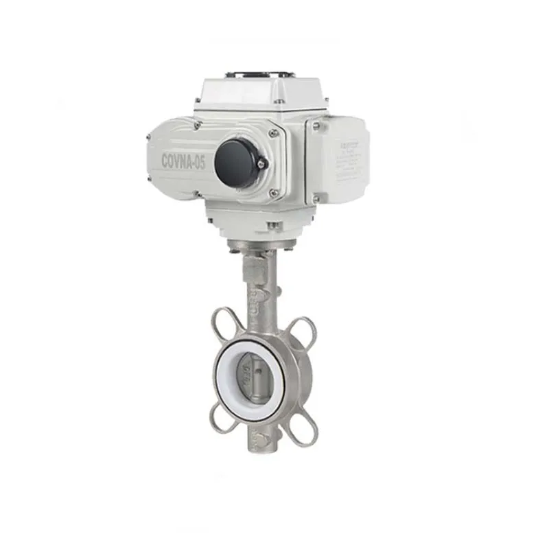 Fjärilsventil med handtag