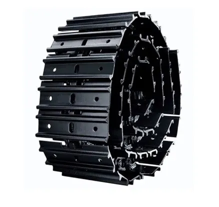 Bandsko i stål för anläggningsmaskiner